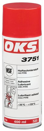 Exemplary representation: OKS adhesive lubricant with PTFE (spray can)